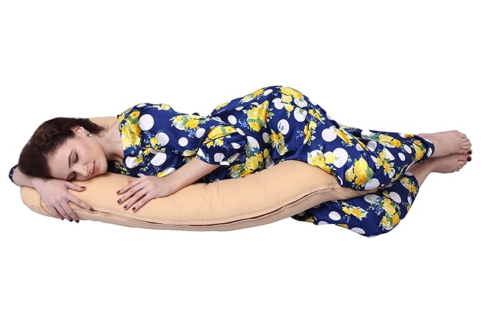 Momsyard Full Body C Shape Maternity/Pregnancy Pillow for Pregnant Women Made of 100%