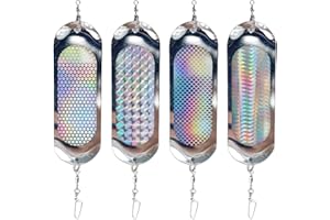 ELEHUA 4.7-Inch Kokanee Dodger Trolling Flashers for Salmon Fishing