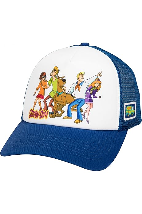 Scooby-Doo Wende-Eimerhut Für Kids - Mit Mystery Machine Design & Sonnenschutz