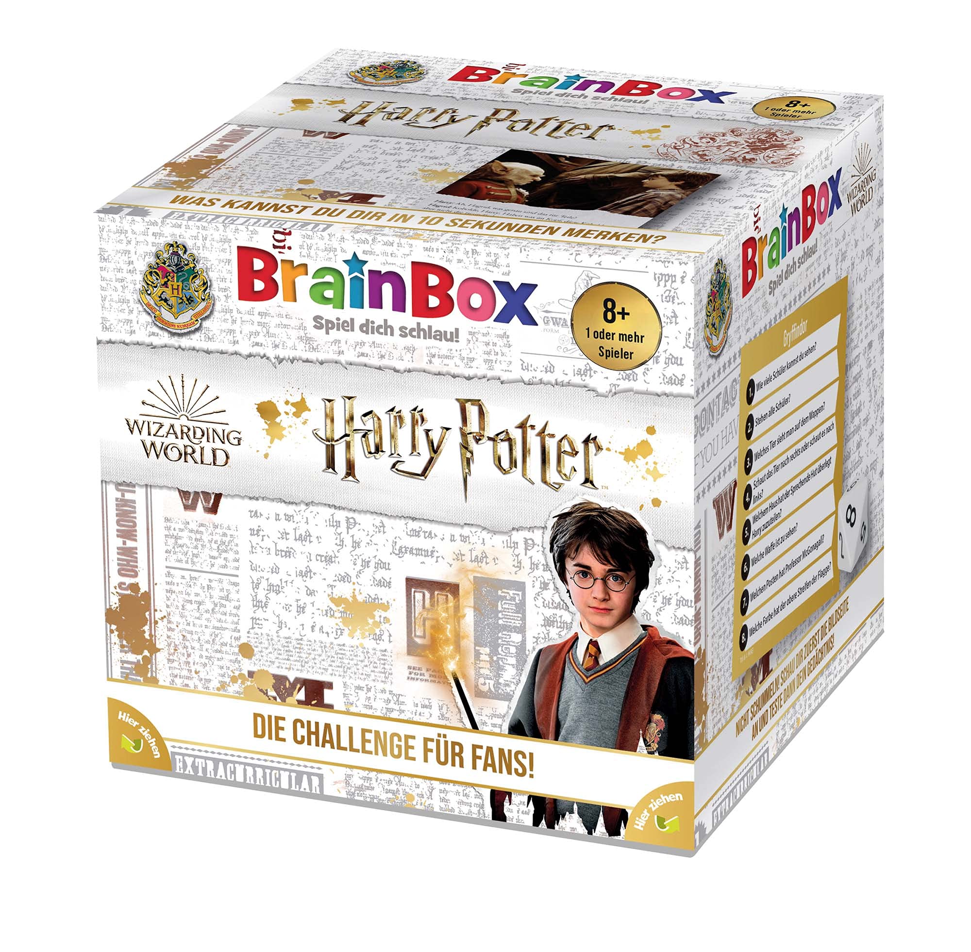 Brain Box 2094946 Harry Potter Educational Game, Quiz Game for Children from 8 Years, German Edition, Wizarding World