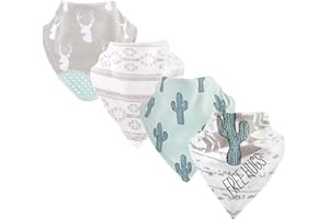 Yoga Sprout unisex-baby Cotton Bandana Bibs Bib