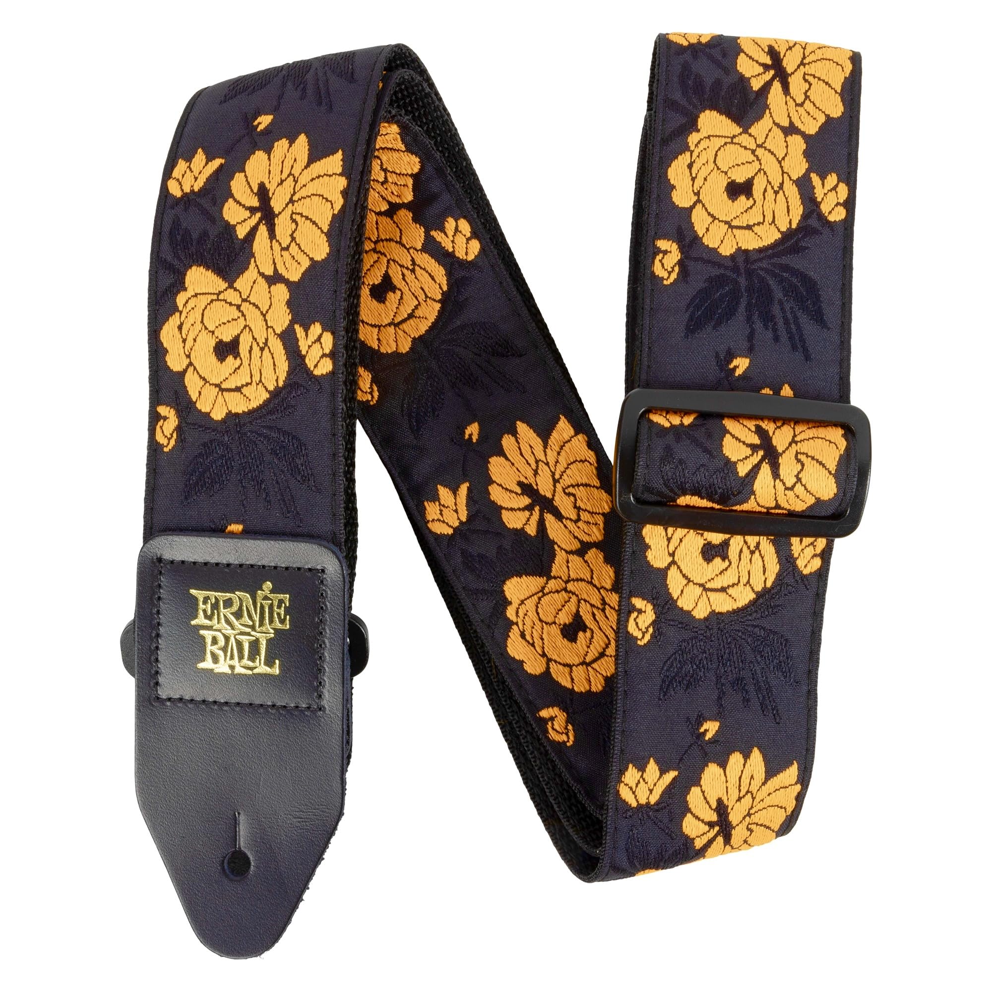 Ernie Ball Jacquard Guitar/Bass Strap - Tangerine Rose