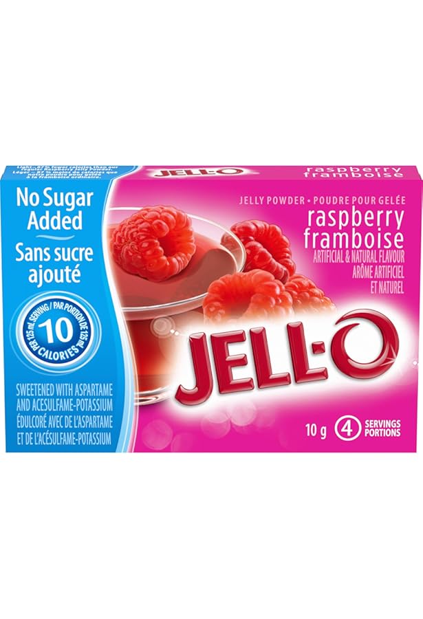 Jell-O Jelly Powder, Cherry, 85g (Pack of 24) : Amazon.ca