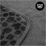 hauck Snuggle N Dream Leo Grey Cotton Baby Blanket 80x80 cm view 7