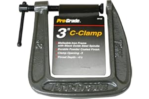 Pro Grade 59135 C-Clamp Deep Throat, 3-Inch x 41/2-Inch
