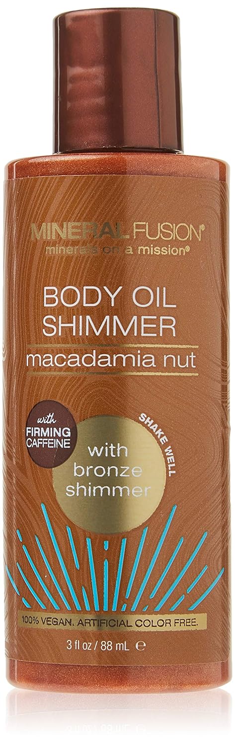 Mineral Fusion Bronze Body Oil Shimmer