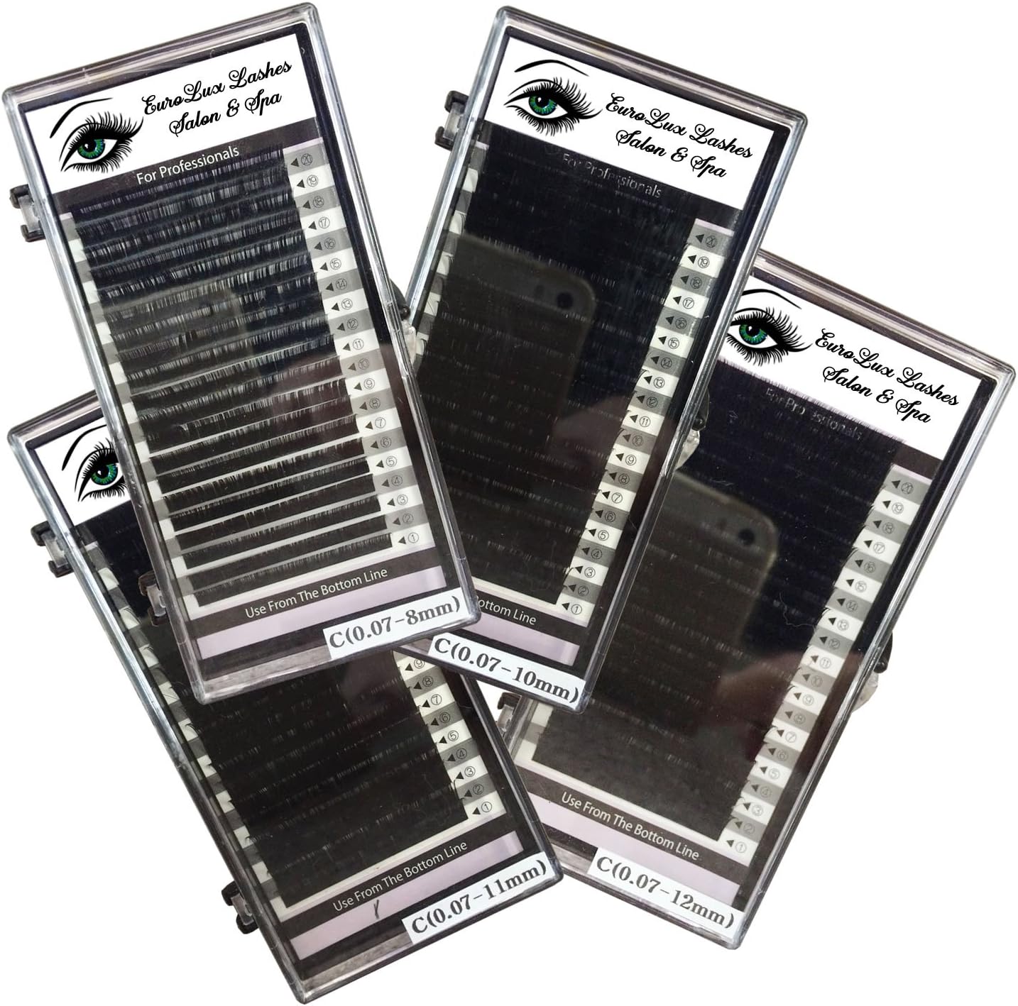 3D Eyelash Extension C .07 (4boxset)