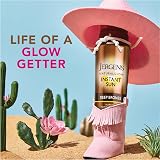 Jergens Natural Glow Instant Sun Tanning Mousse Deep Bronze 6 oz Body view 7