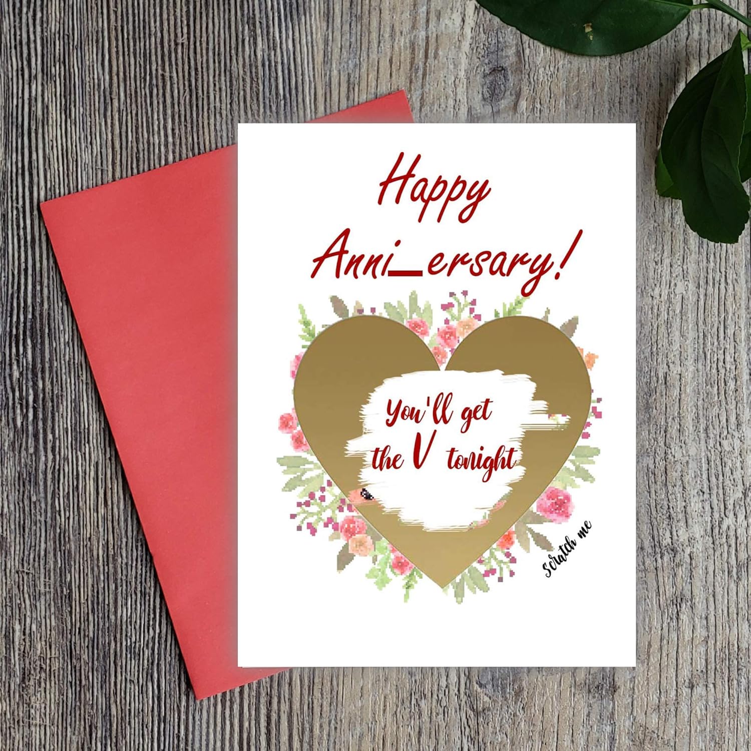 fiance anniversary card