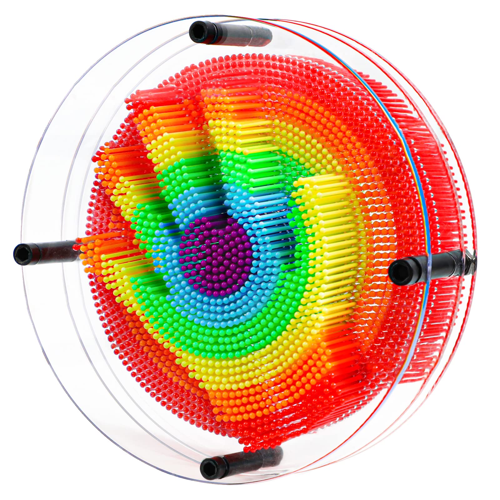 Photo 1 of **HAS A CRACK ACROSS, DOESN'T AFFECT USE** ENJSD 3D Pin Art Sensory Toys for Kids 5-7, Pin Art Board Impression Sensory Toys for Kids with Autism, Autism Gifts for Autistic Children Age 3, 4, 5, 6, 7, 8, 9, 10+ Years Old Boys Girls