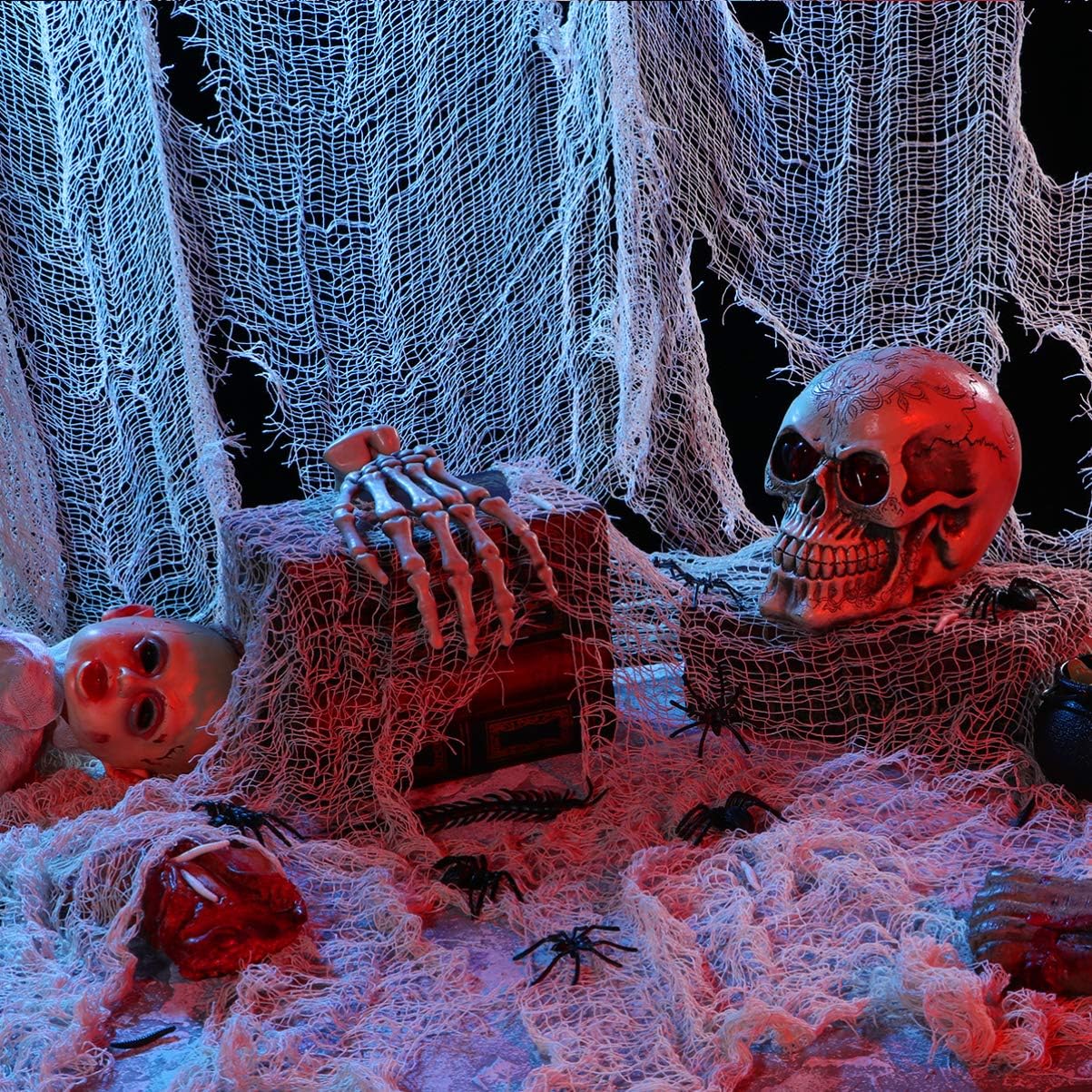 Halloween Gauze Halloween Party Decoration Gauze for Entryways Party