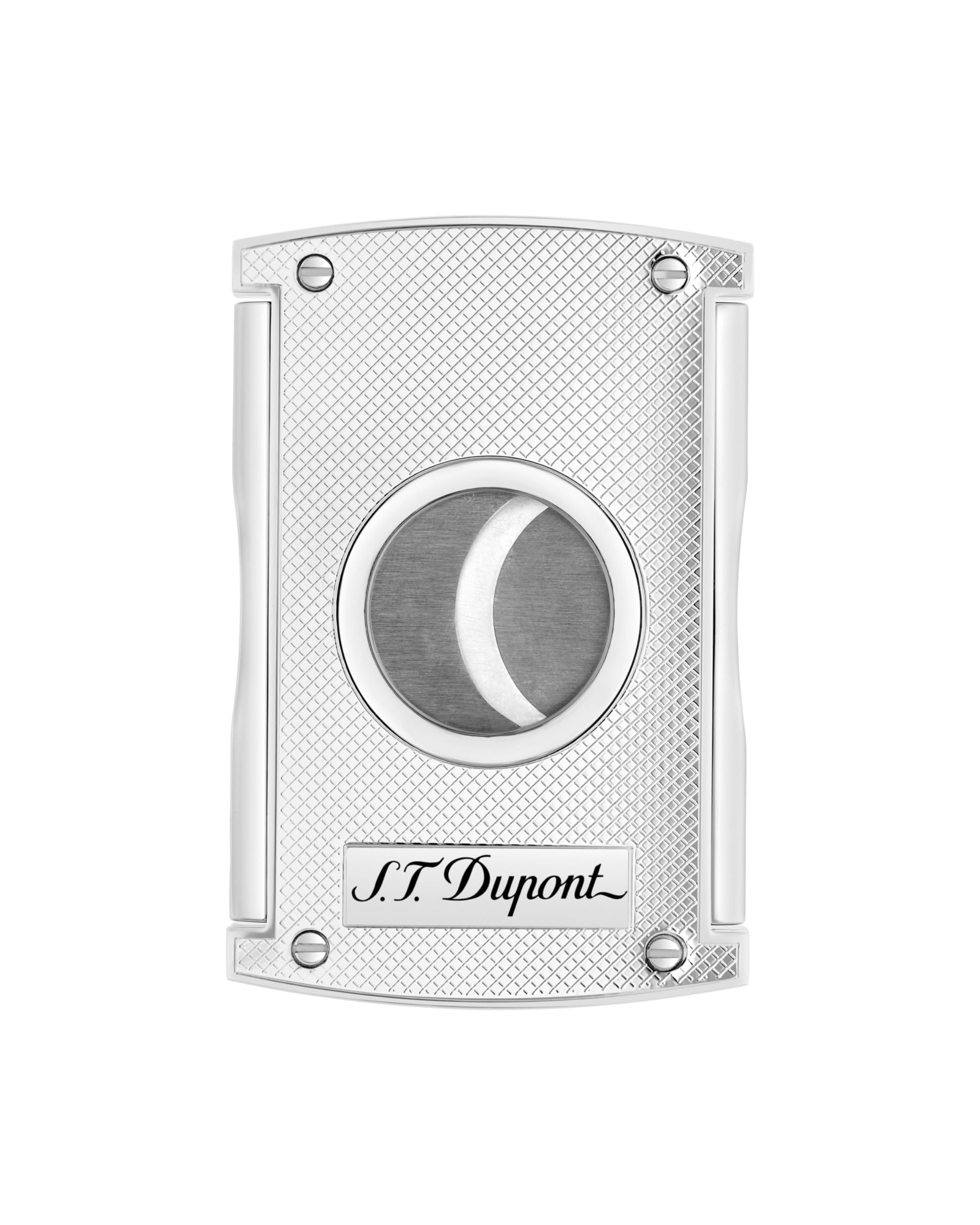 S.T. Dupont Xtend Maxijet Chrome Grill Dual-Blade Cigar Cutter