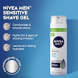 NIVEA MEN Sensitive Shaving Gel 7 oz Pack of 3 view 3