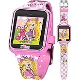 Love Diana Kids Smart Watch - Touchscreen with Games, Selfie Camera, Step Tracker, Alarm Timer, Voice Recorder, and Printed Silicone Strap - Fits Wrists 5.5" to 8.0"