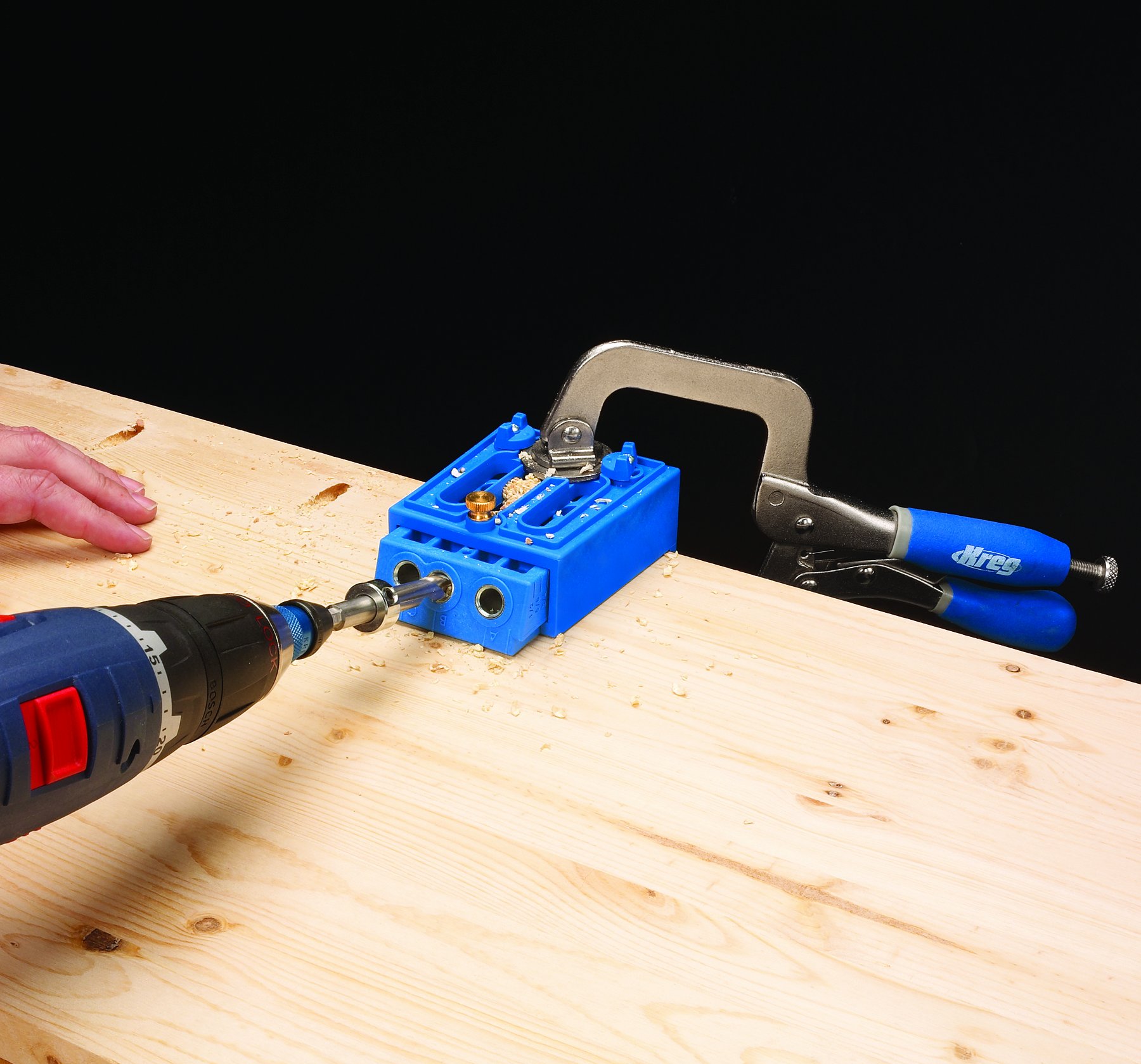 Kreg KPDGB Jig Portable Drill Guide Base eBay