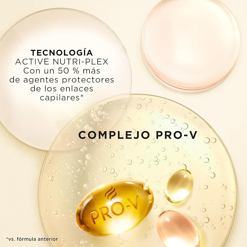 Pro-V Repara y Protege Mascarilla de Pelo Protectora de Keratina, Tratamiento Hidratante Cabello, 3x300ml