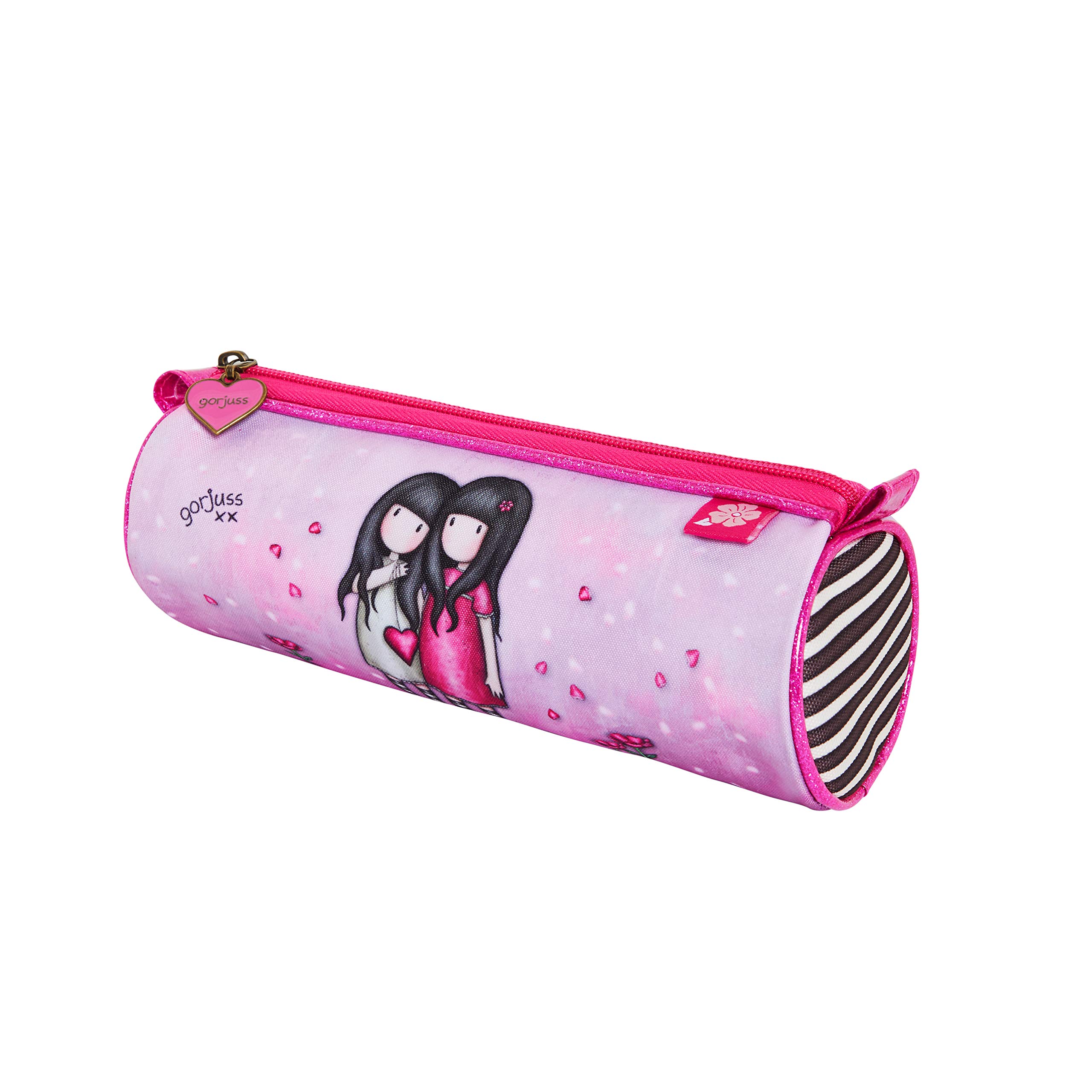 Gorjuss Sparkle & Bloom Round Pencil Case 326GJ16 - You Can Have Mine