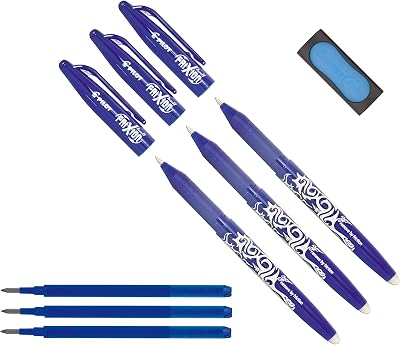 Pilot Frixion Rollerball Pen Blue Erasable PILOT