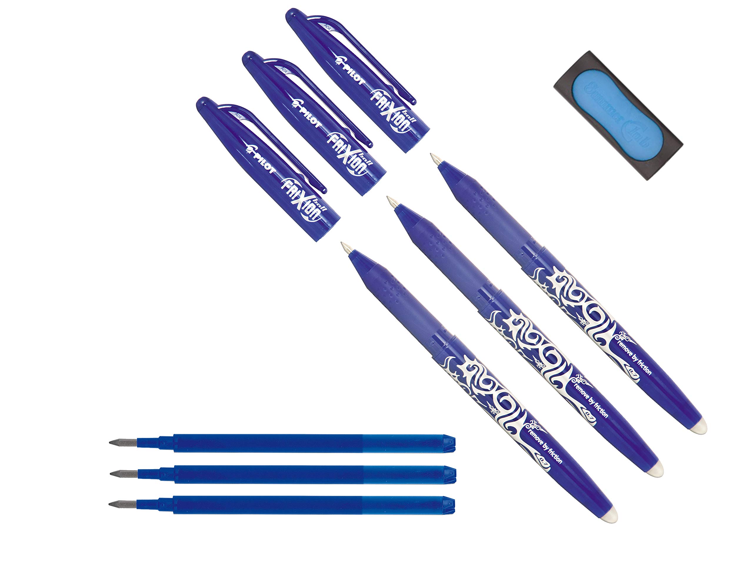 Pilot Frixion rollerball pen, erasable, blue