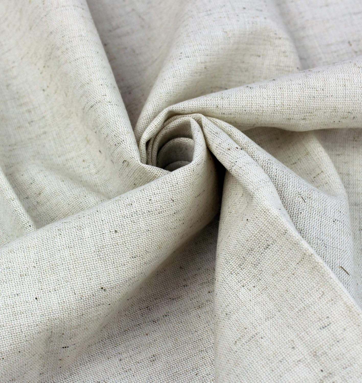 COTTON CRAFT - 12 Pack Oversized Flax with Lace Dinner Napkins - 20x20 Natural, Tailored with Mitered Corners and a Generous Hem, Napkins are 38% Larger Than Standard Size Napkins: Home & Kitchen