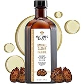 Nature Spell Castor Oil for Hair & Scalp, Pre-Diluted Conditioning and Nourishing Oil, Supports Stronger Roots and Strands, Multipurpose Use, For All Hair Types, Vegan, 5.07 Fl Oz
