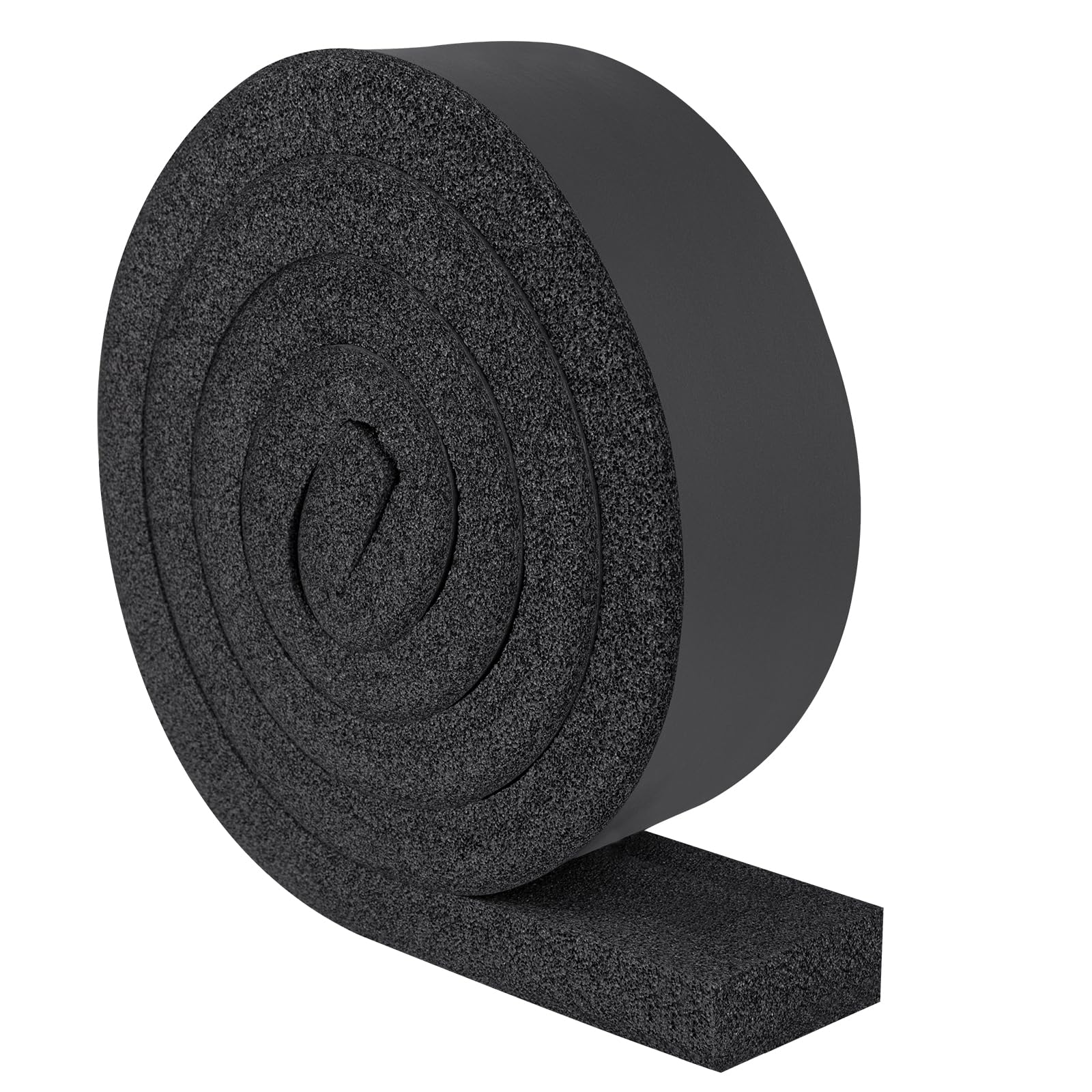 Photo 1 of Yotache Open Cell Foam Air Conditioner Insulation Seal Strip 2"x1", Non-Adhesive Air Conditioning Weather Strip, 6.5 Feet Long