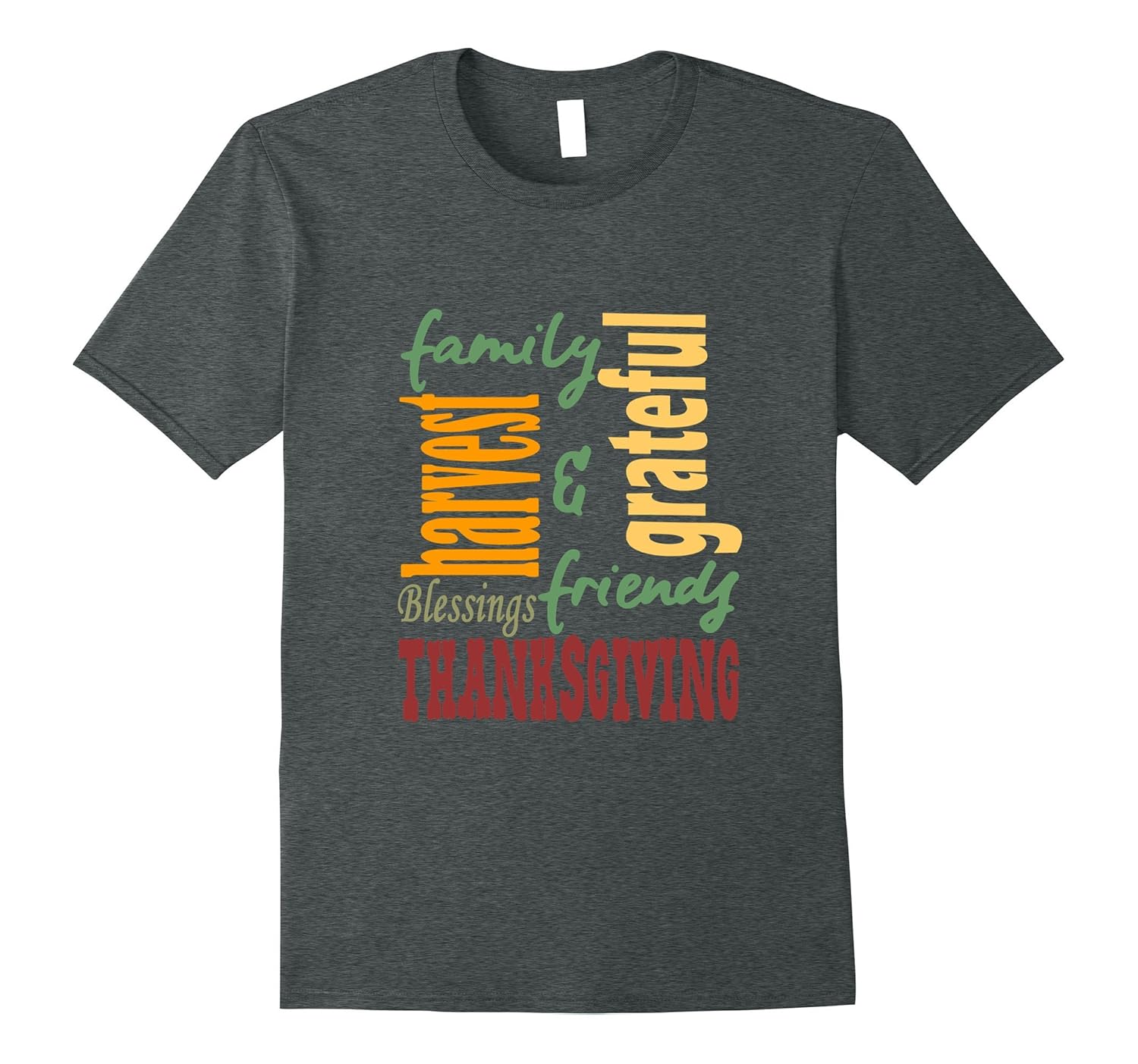 Family & Friends, Blessings Thanksgiving Holiday Shirt-ANZ