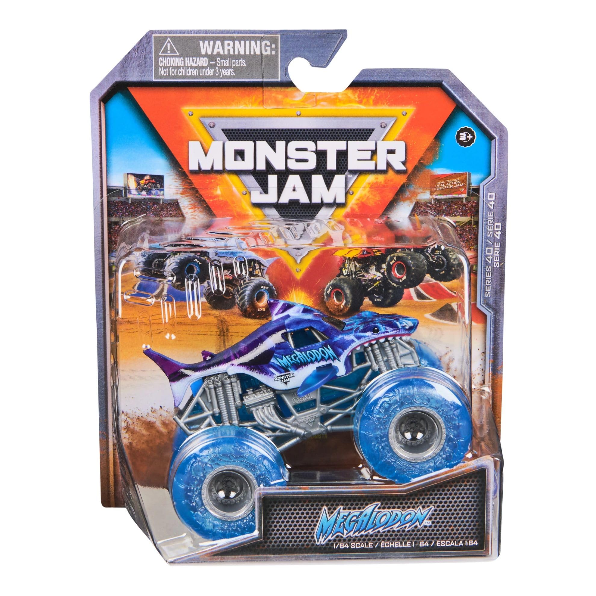 Monster Jam 1:64 Series 40 Megalodon