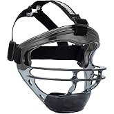 Defender Sports | Softball Baseball Fielder's Mask - Ultimate Protection and Enhanced Visibility | Fits most ages | Young, Black