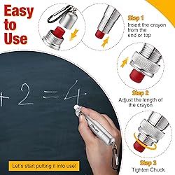 Hiboom Heavy Duty Crayon Holder with Spring D Rings