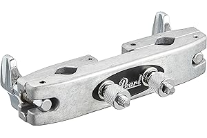 Pearl ADP20 Two-Way Expandable Single Accessory Clamp for Mounting Drum and Cymbal Arms Anywhere around the Drum Set (Fits 5/8" to 1-1/8" Pipes.)