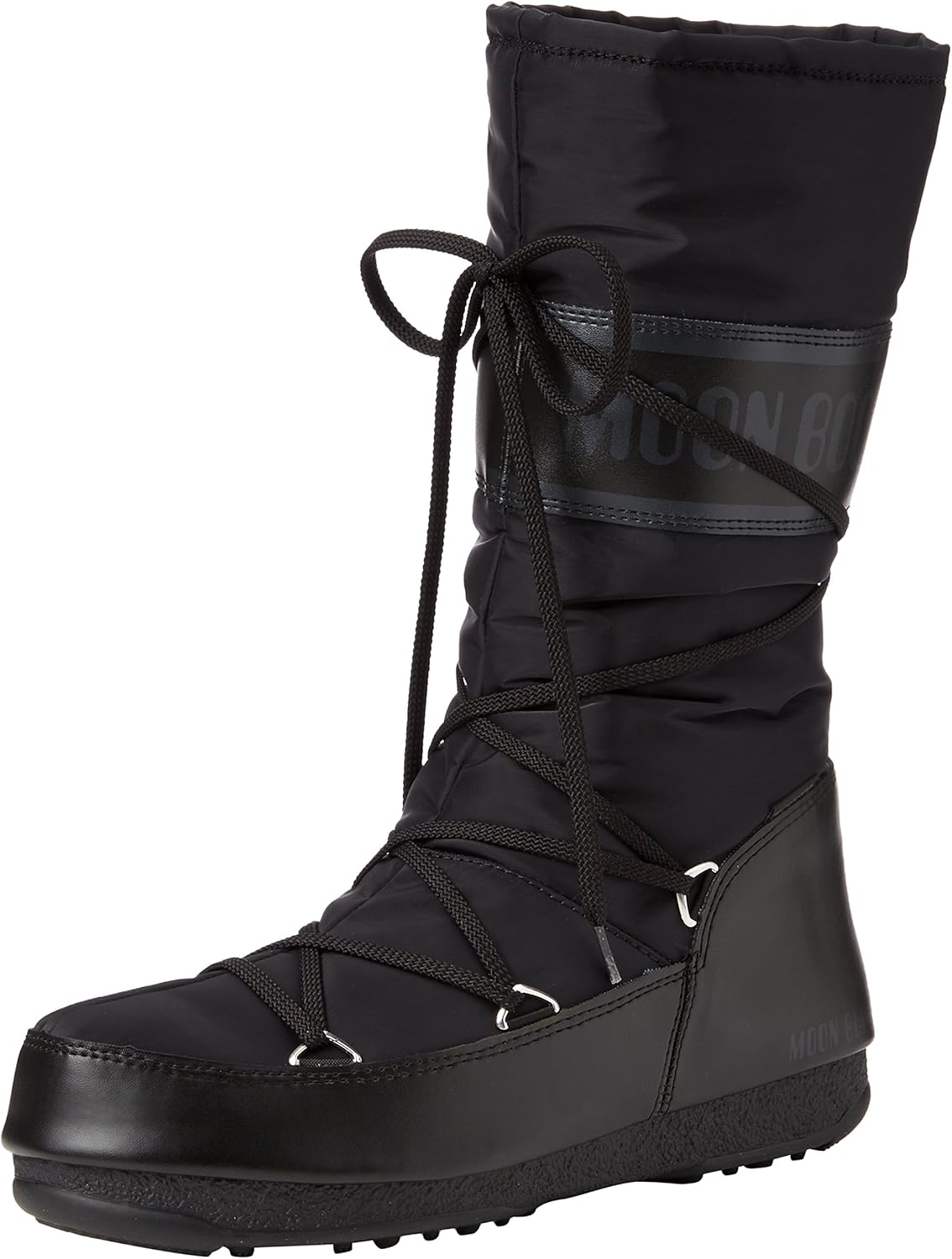 Moon Boot W.E. Soft Shade WP, Botte de Neige Femme, Nero Nero 001, 37