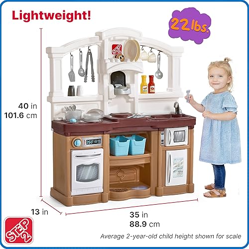 Step2 Fun with Friends Kids Kitchen Playset, Indoor/Outdoor
