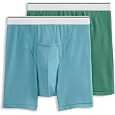 Jockey Men's Underwear Pouch 5" Boxer Brief - 2 Pack