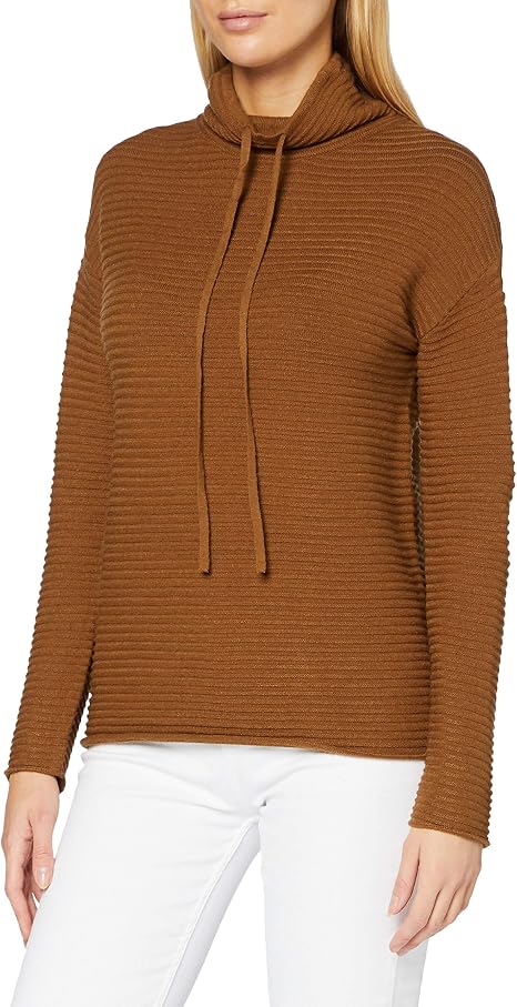Betty Barclay Leopard Print Sweater with Sequins Taupe