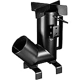 Bruntmor Camping Rocket Stove with Handle, Camping Survival Gear Self Feeding Wood Burning Stove, Tent Heater