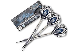 Soft Tip Dart by Shot Darts-Birds of Prey Falcon Soft Tip Dart-Front Weighted 19gm- 90% Tungsten Barrel