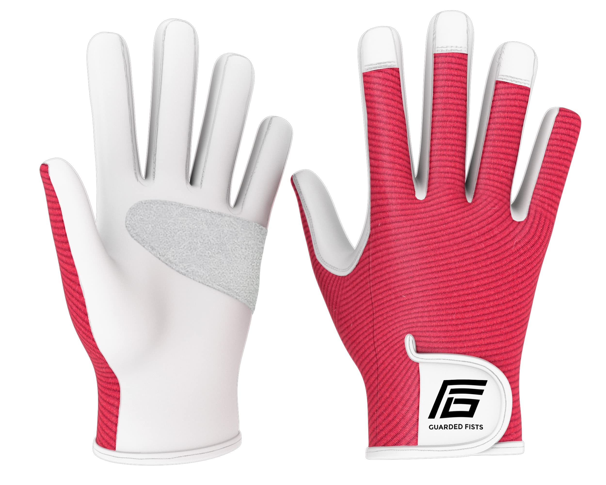 Guarded Fists Gardening Gloves, Large Size 1 Pair, Thorn Proof, Heavy Duty Garden Work Gloves for Women, Pink - Single Pair