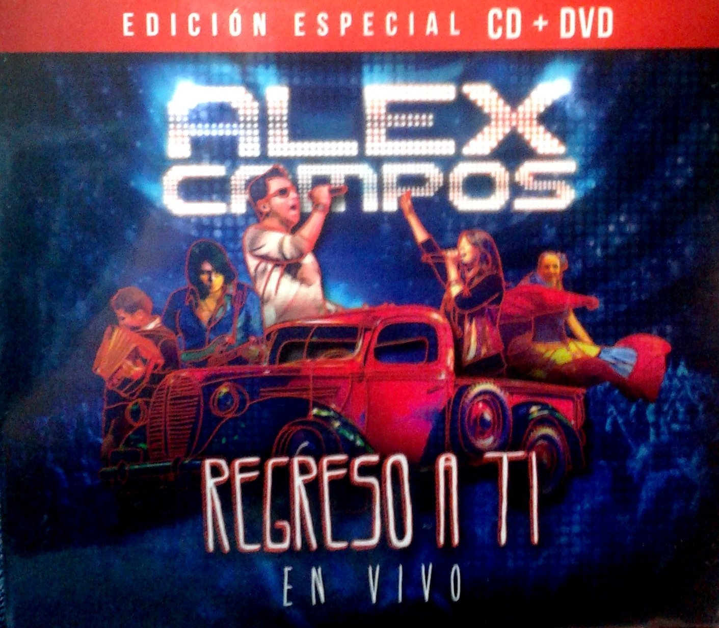 Alex Campos Regreso a Ti En Vivo Edicion Especial CD + DVD Music Alex Campos Regreso a Ti En Vivo Edicion Especial CD + DVD Music