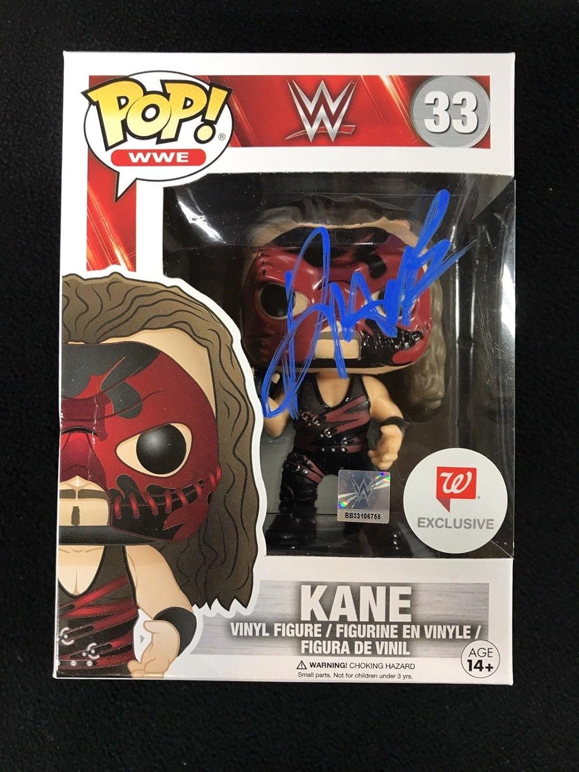 wwe kane funko pop