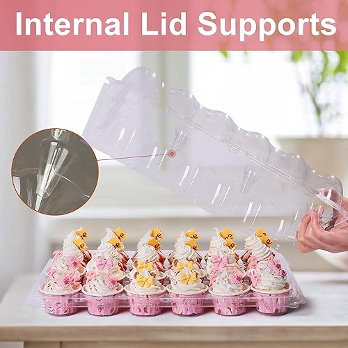 Amazon Mini Cupcake Stand With Dome CPDD 12pcs Cupcake Dome Stand