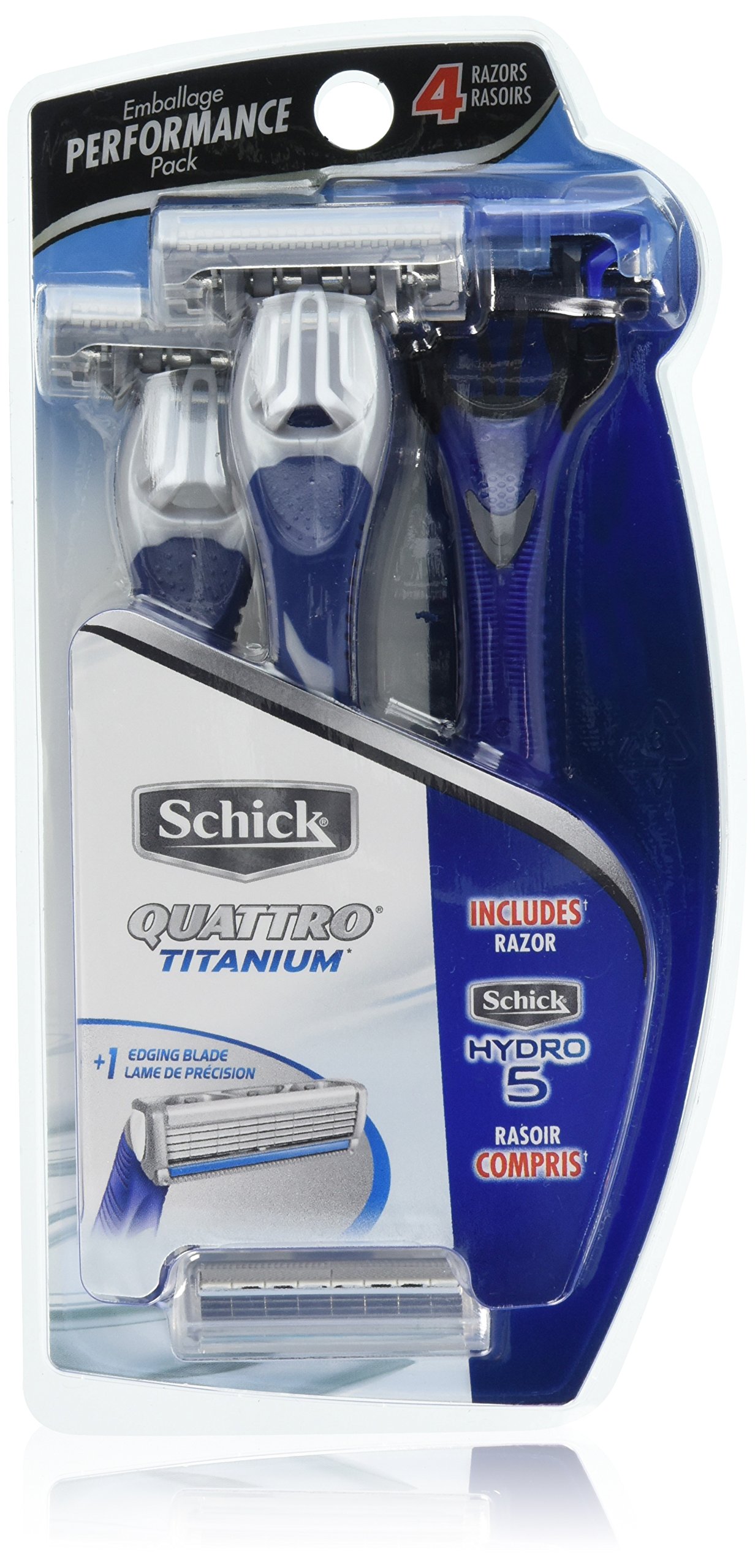 Amazon.com: Schick Quattro Titanium Disposable Razors ...