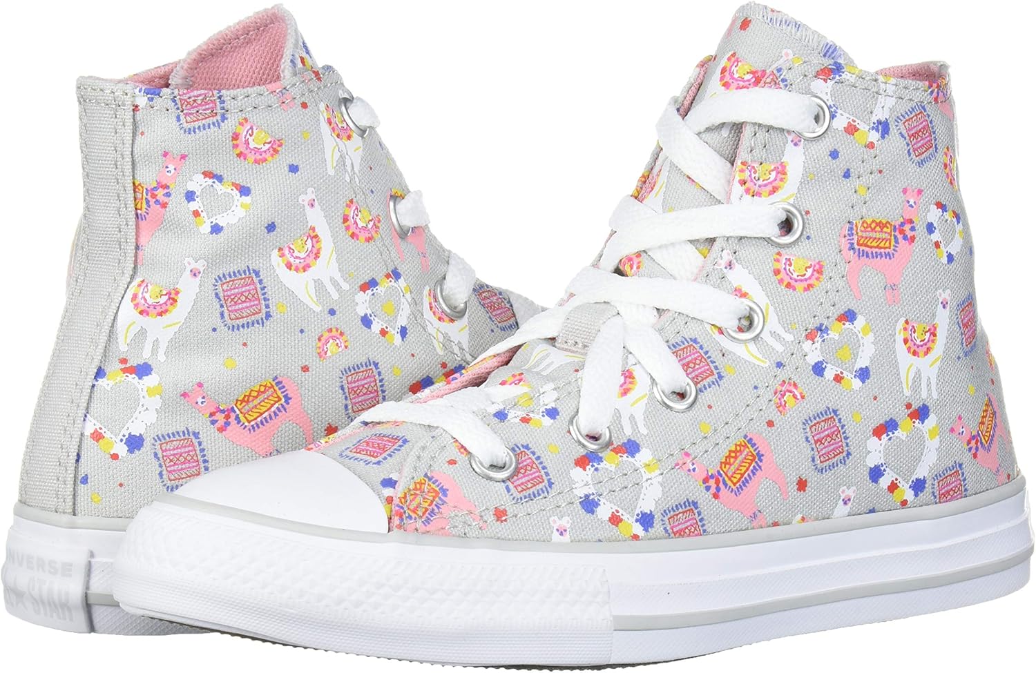  | Converse Unisex-Child Chuck Taylor All Star Llama Print High Top Sneaker | Sneakers
