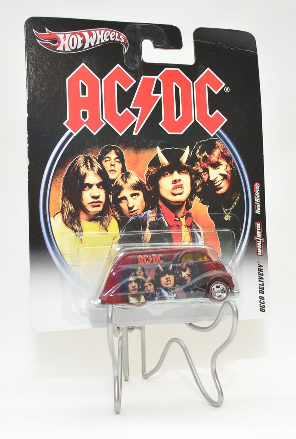 Hot Wheels Nostalgia AC DC Deco Delivery Dark Red