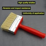 Roellgs 2 x 100mm Paint Brushes for Fence, Floor, Wood - All Painting Work view 7