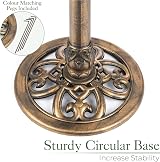 CHRISTOW Clam Shell Bird Bath Resin Bronze 80x50x38cm Garden Decor view 4