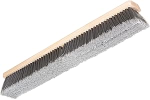 Carlisle 3621952423 Hardwood Block Flagged Floor Sweep, 24" Size, 3" Trim, Gray