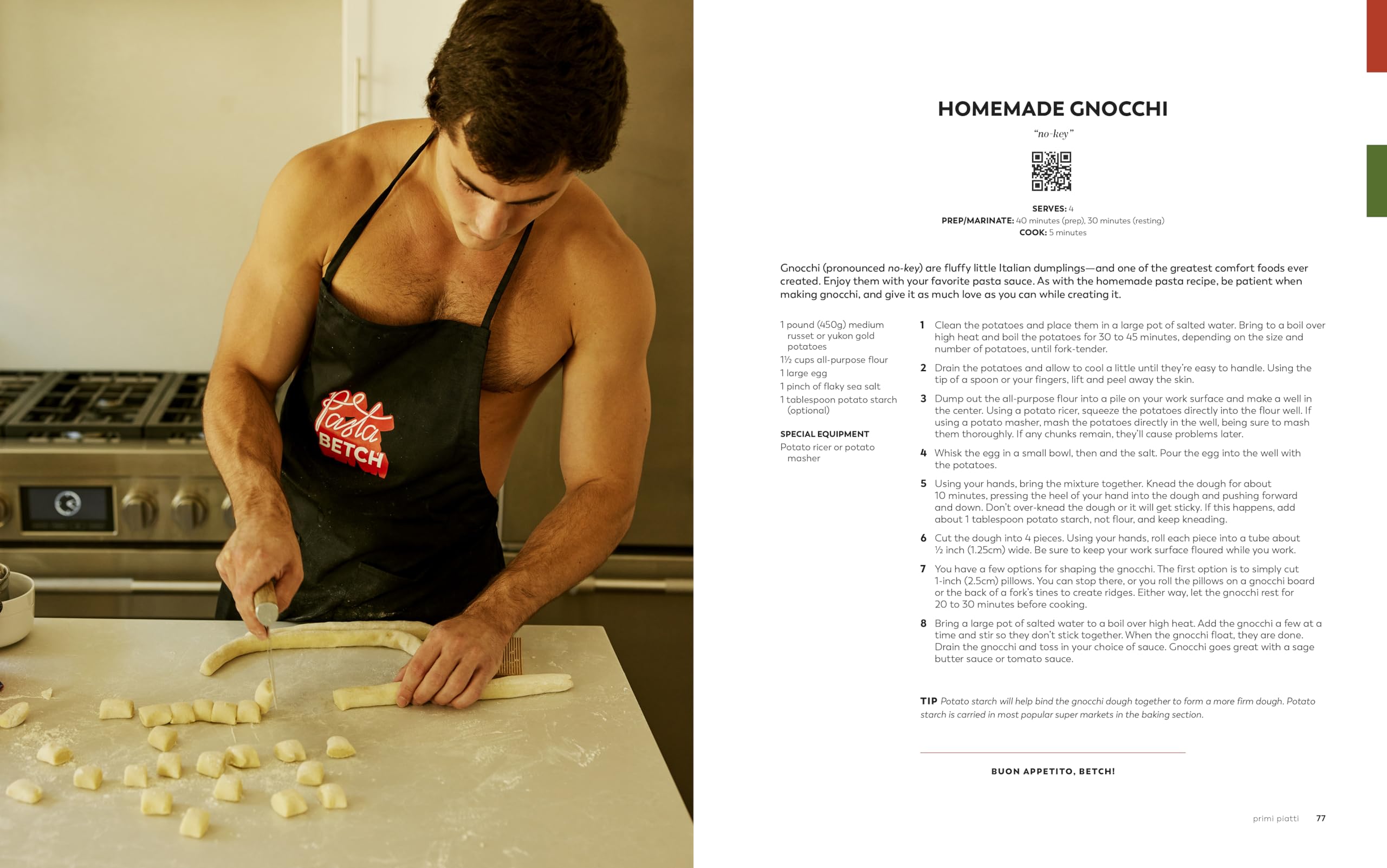 Italian/American: It's a QCP cookbook, betch!