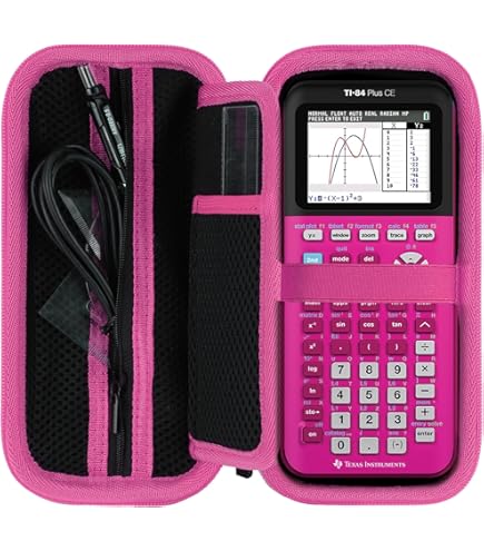 (未使用･未開封品)TI84 Plus CE Positively Pink Pre-Owned TI-84 Plus CE Graphing Calculator - Positively Pink