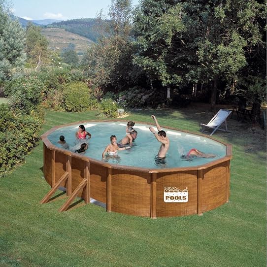 piscine acier 5 00x3 00 h 1 22 wood